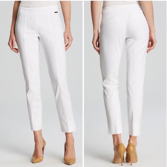 tory burch white pants